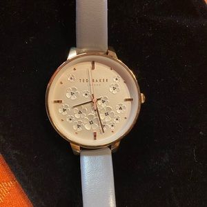 NWT Ted Baker gray / rose gold watch